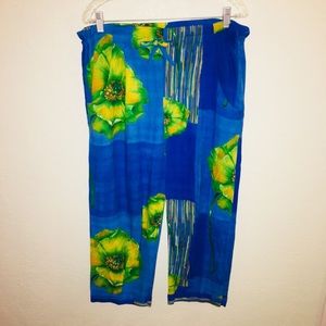 Jams World Women’s “Brooks” Capri Pants Drawstring